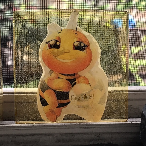 Just “Bee” coasters and holder - Picture 2 of 8